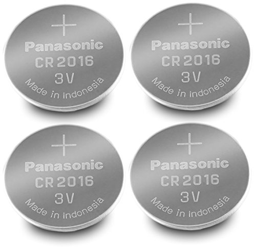 Panasonic CR2016-4 CR2016 Lithium-Knopfzelle (3 V, 4 Stück)