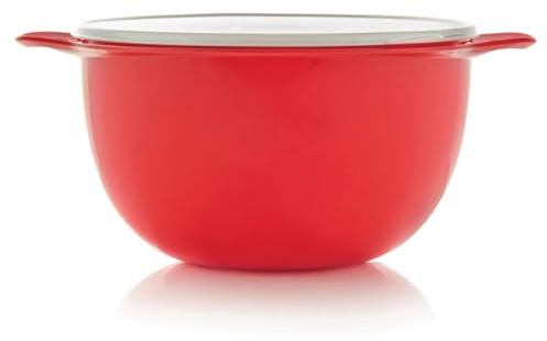 Tupperware Thatsa Mega Bowl Rührschüssel, 42 Tassen, 10 l, Chili-Rot