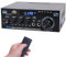 AK45 Amplificateur Hi-Fi stéréo 40 W x 2 Mini récepteur audio Amplificateur 2 canaux Bluetooth 5.0 Amplificateur numérique Hi-Fi Stéréo Amplificateur de puissance avec USB, SD, FM, RCA pour la maison
