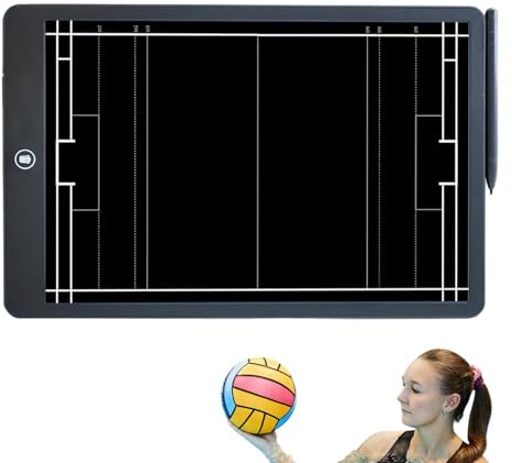 Tavoletta grafica LCD, tavoletta grafica LCD - Tavoletta LCD per tavoletta tattica calcistica,Tavoletta LCD per scrittura strategica, appunti per allenatori di calcio, senza carta per piano di gioco,