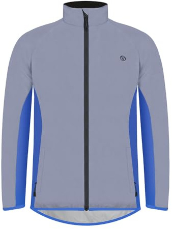 Proviz REFLECT360 Mens Active Reflective Jacket | REFLECT360 Technology, Hi Vis Windbreaker, Running & Cycling Jacket, Water-resistant, Windproof, Reflective Coat for Men