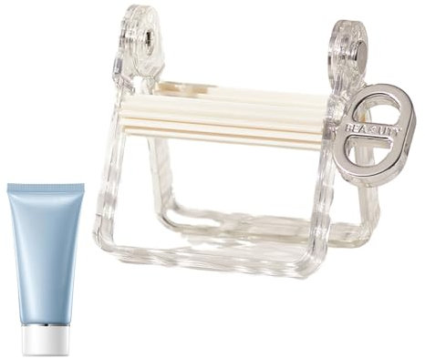Squeezer dentifricio - Dispensatore di dentifricio pigro a tubo pratico | Whinger efficiente del tubo di spremitore | Porta del dentifricio sta per uso del bagno senza rifiuti e organizzazione contatt