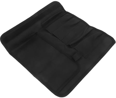 Garneck Pochette de Rangement pour Cutter Oxford, Noire, en Tissu | Compartiments Internes, Format Portable, pour Chefs Cuisine Domestique