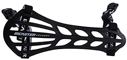 BICASTER Armschutz für Bogenschießen, Schwarz