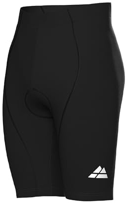 DANISH ENDURANCE Cuissard Vélo Homme, Rembourrage 3D, Short de Cyclisme Respirant et Élastique
