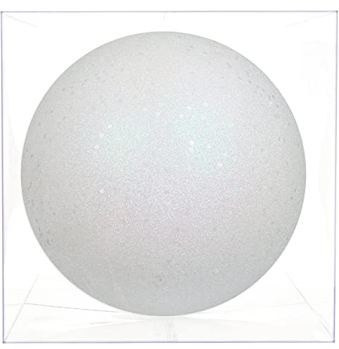 Ø 18CM Weihnachtskugeln Kunststoff 1 Stücke Große Christbaumkugeln Weihnachtsdeko Bruchfest Ornamente Weihnachtsbaumschmuck für Weihnachtsbaum Christbaumkugeln Weihnachtsdekoration Kugeln