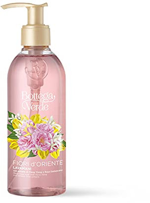Bottega Verde - Fiori d'Oriente - Lavamani con estratti di Ylang Ylang e Rosa damascena (250 ml)
