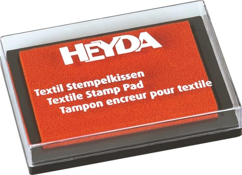 Heyda Stempelkissen Textil orange