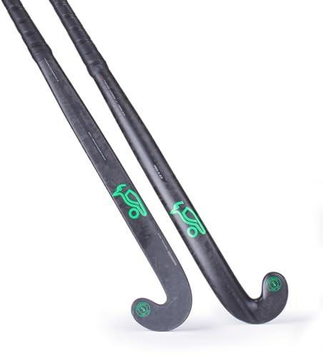 KOOKABURRA Crosse Pro X23 Bâton de Hockey sur Gazon Unisexe, Noir, 36.5 Light