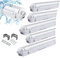 Cecaylie LED Feuchtraumleuchte 120cm 6 Stück 18W LED Röhre, IP65 LED Leuchtstoffröhre, Neutralweiß 1530lm 4000K Wannenleuchte, T8 Werkstattlampe, für Garage Werkstatt Büro Warenhaus