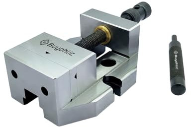 Buyohlic Precision 2-3/8 Inches (60 mm) Jaw Width Grinding Steel Vice
