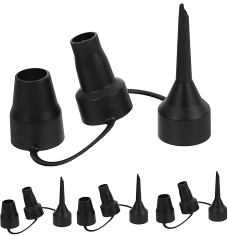 BESPORTBLE 16pcs Air Pump Nozzles Replacement for Air Bed Inflatable Pump Plastic Nozzles