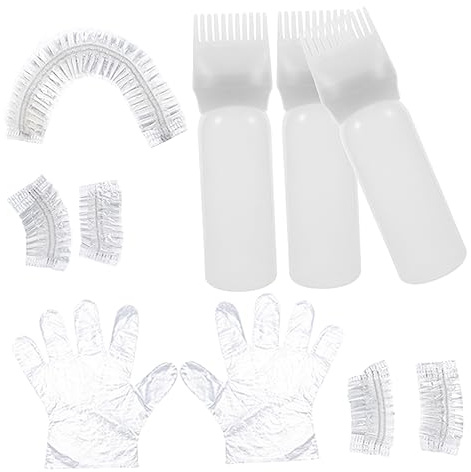 VALICLUD 1 Ensemble De Bouteilles De Pour Cheveux Dissolvant De Couleur Kit De Pour Cheveux Outils De Pour Cheveux Cache-Oreilles Pour Kits De Pour