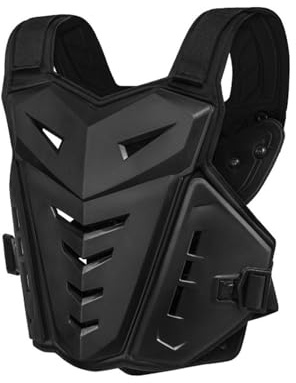 Protection par armure pour motos Vêtements de motocross Blouson protège Moto corporelle complète avec Anti-collision Anti-chute Anti-pression Flexible Résistant Conception creuse respirante Boucle rég