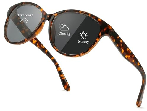 Myiaur Lunettes de Soleil Femme Œil de Chat Polarisées Protection UV400