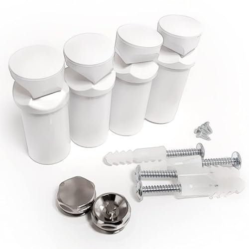 Heizkörper-Zubehör, Handtuchhalter, Heizkörper, Universal-Klammern, Chrom, Weiß, Schwarz, Heizkörperventile (weiße Klammern mit Steckern)