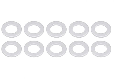 Yctze 10pcs oil drain plug washer seals for Honda/Acura 94109-14000 for Honda CR-V 2018 oil drain plug gasket2004 honda civic oil drain plugrondella oil plug faze