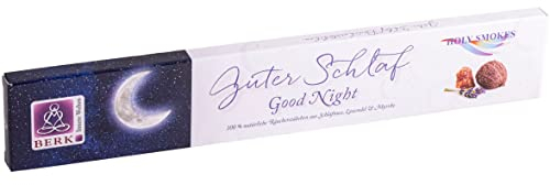 Berk Holy Smokes, Guter Schlaf Räucherstäbchen, 12Stk.