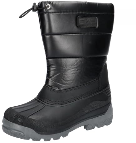 CMP Kids SNEEWY Snowboots Snow Boot, Black, 40 EU