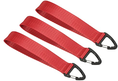 PATIKIL 3Pack Handgelenk Schlüsselband für Schlüssel Armband Schlüsselkette Hand Handgelenk Schlüsselbands Schlüsselbänder Schlüsselkette Halter für Draußen Rot