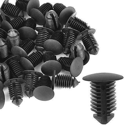 40 rivetti in plastica con foro da 10 mm, per Ford e Mercedes-Benz, colore: nero