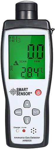 Detector de amoníaco Medidor de Gas de amoníaco Medidor de Gas de amoníaco automotriz portátil Digital Monitor Detector NH3