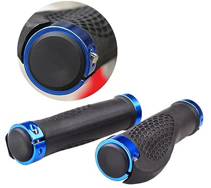 Supvox Lenkerabdeckung Rutschfeste Griffabdeckung Für Fahrrad Ergonomische Fahrradlenkergriffe Verschleißfeste Griffgriffe Geeignet Für Mountainbike Blau