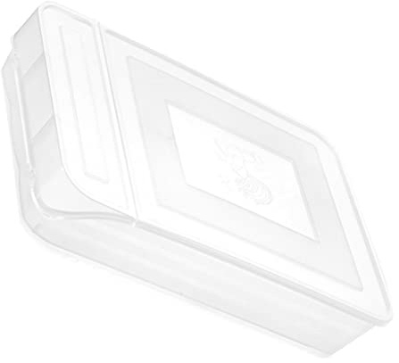 DIYEAH 1 Pièce Boîte à Œufs Transparente Multifonctionnelle Empilable Support à Œufs Capacité pour Réfrigérateur et Cuisine Rangement Pratique