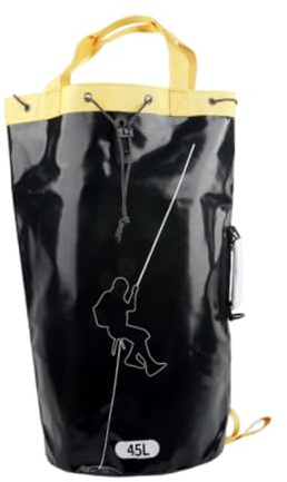 Baoblaze Mochila Tipo Cubo para Cuerda de Escalada, Bolsa Profesional para Arboristas en Exteriores, 45l
