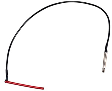 Gitarren Tonabnehmerstab 40mm Rot aus Metall für Akustikgitarre | Passiver Piezo Tonabnehmer, Steg Wandler, Hohe Empfindlichkeit, Präzise Klangwiedergabe für Sattelgitarre