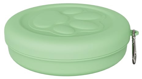 Futternapf für Haustiere, Reisenäpfe für Hunde, tragbar, mit Deckel, für Spaziergänge, Parken, Camping, Reisen, Hundenapf mit Deckel