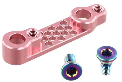 QOXEZY Road for Bike Scheibenbremsen-Adapter, 7075 Aluminiumlegierung, wandelt 140 mm auf 160 mm für SRAM und Campagnolo Bremssättel