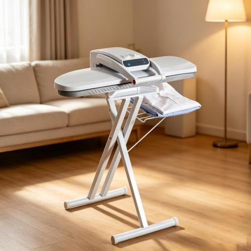 Commercial Steam Ironing Press Machine, 800x310mm Oversized Plate