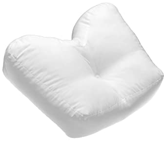 Maximex Seitenschläferkissen Komfort, Nackenstützkissen, Kuschel-Qualität, Hochbausch-Füllung, waschbar, weiß, Baumwolle, Polyester, 52 x 40 x 16,5 cm