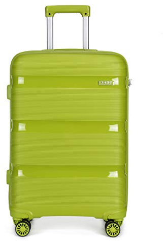 Kono 20 Inch Cabin Suitcase Lightweight Polypropylene Carry On Luggage