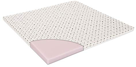 Träumeland Laufgitter-Matratze Exclusiv | Laufstallmatratze Bezug abnehmbar | Matratze gesteppt | Schaumstoffmatratze für Laufgitter 75x100cm & 100x100cm