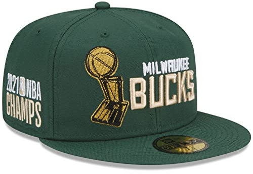 New Era Cappellino 59Fifty Bucks Champs 2021Era Berretto Baseball Cappello Hiphop 7 1/8 (56,8 cm) - Verde