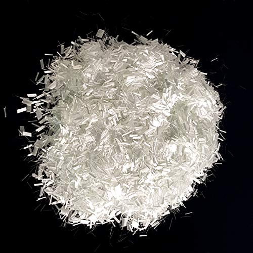 DD Composite Textilglas 500g geschnitten 12mm Glasfaserschnitzel zur Herstellung von faserverstärkten Spachtel- und Klebemassen im Formenbau