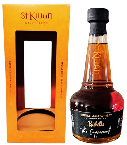Reichelts The Coppercreek Edition No. 1 Ex Portwein Cask Vollreifung St. Kilian 0,5 l 59,8% Cask Strength I Exklusive auf 300 Flaschen limitierte Single Malt Whisky Abfüllung