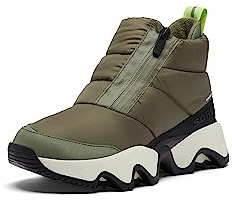 Sorel Kinetic™ Impact Puffy Zip Waterproof Stone Green/Black 9.5 B (M)