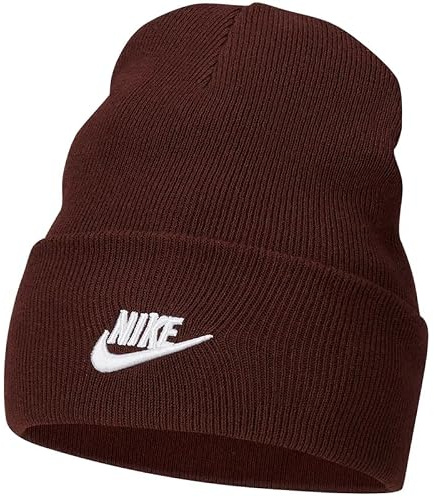 Nike Erwachsene Unisex NSW Beanie Mütze DJ6224 227 Braun, braun, One size