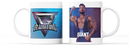 SMARTYPANTS Gladiators are You Ready? Taza de café – Apollo Bionic Giant Legend Nitro Phantom Steel Viper TV Show Gift (Gigante)