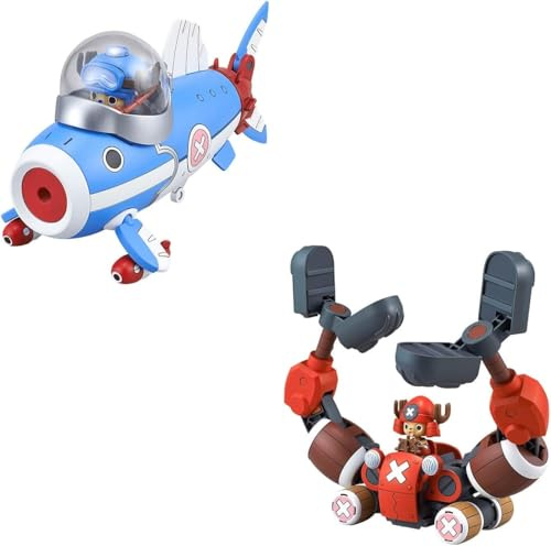 Bandai Hobby - One Piece - Chopper Robo 3 & 5 (Chopper U-Boot & Chopper Crane) Modellbausatz