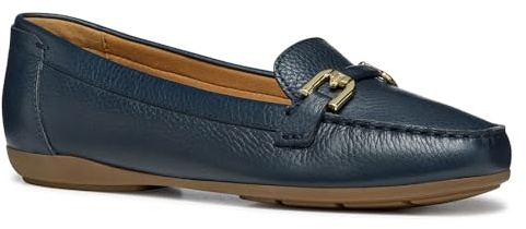 Geox D ANNYTAH Moc A - Mocassino Donna, Navy,