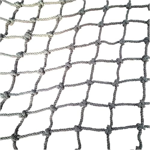Kinder Klettergerüst NetzTreehouse Strickleiter, Kinderkletternetz, Seilnetz, Sicherheitsnetz, Außen, Zaunnetz, Innen(3 * 5m(9.9 * 15.15ft))