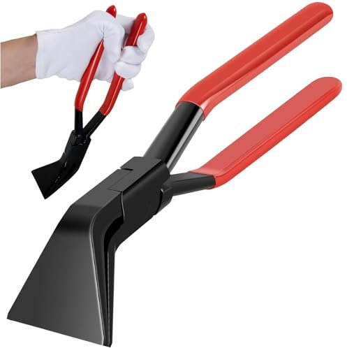 Sanfly Pinze per Piegare Lamiere per Aggraffatrici Manuali Strumento per Piegare I Metalli a 45° in Acciaio Carbonio per Piegare E Appiattire Lamiera