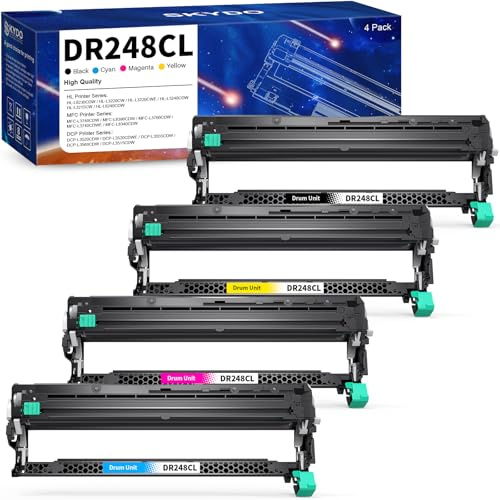 DR248cl Trommel kompatibel für Brother DR-248CL Trommeleinheit DR248CL für Brother HL-L3240CDW DCP-L3560CDW MFC-L3760CDW HL-L3215CW HL-L3220CW DCP-L3515CDW DCP-L3520CDW Drum DR248 Trommel