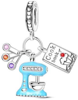 Hapour 925 Argent Sterling Charms for Bremen Bracelets de Charme Collier Bijoux Européens Pendentifs Beads Charms Cadeau d'Anniversaire pour Femmes Filles Maman Fille