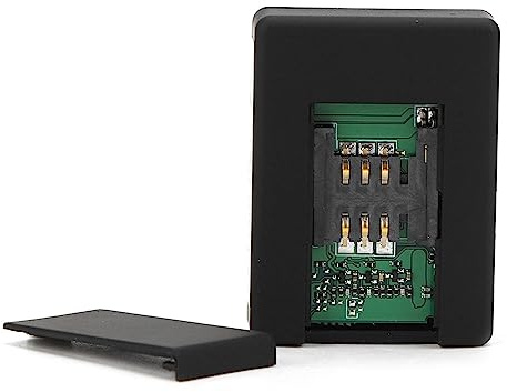 LUCKDANO Dispositif de Surveillance Audio GSM, écouteur avec Rappel D'alarme Automatique, Double Microphone, Son HD pour la sécurité de la Voiture et de la Maison (Prise UE)