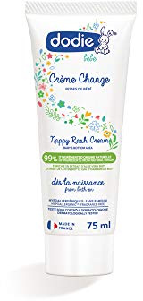 Dodie Crème Change sans Parfum Tube+Étui, Blanc, 75 ml, 1 Unité
